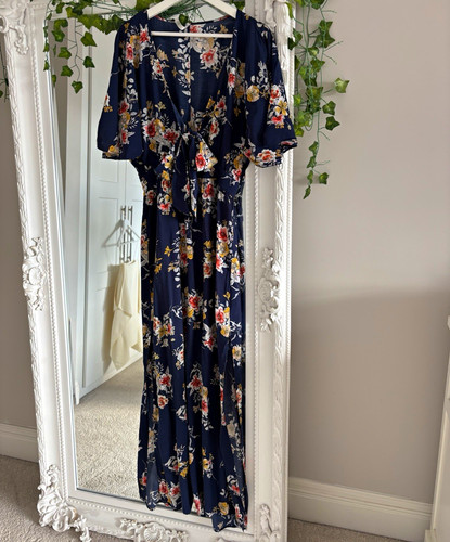 Seafolly navy floral - , tie
