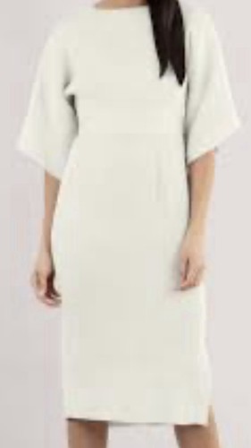 Closet kimono side slit midi - side,