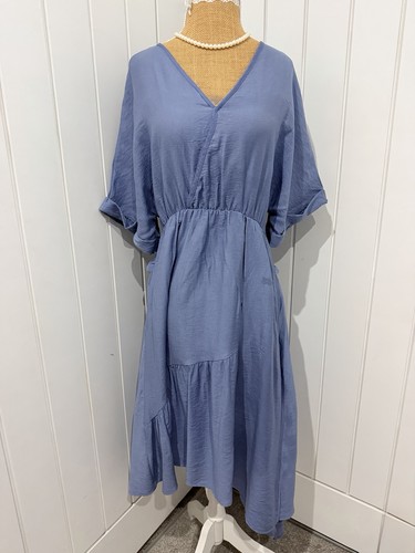 Shein blue neck kimono - shein,