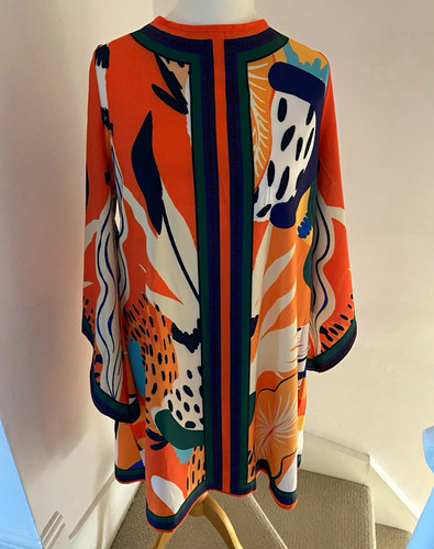 Womens orange multicolour - orange,