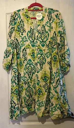 Aztec print dress - dress, 20-22