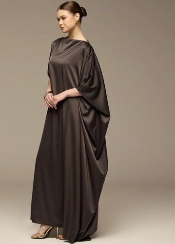 Satin cape drape - drape, kaftan