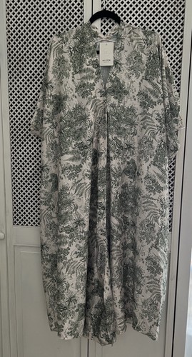 One size neck kaftan dress - one,