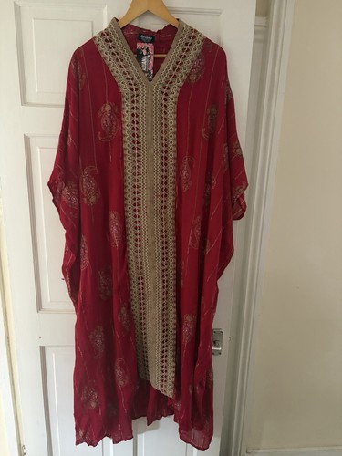 Women long dress - women, red