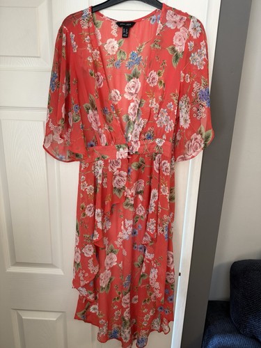 New look red floral - new,