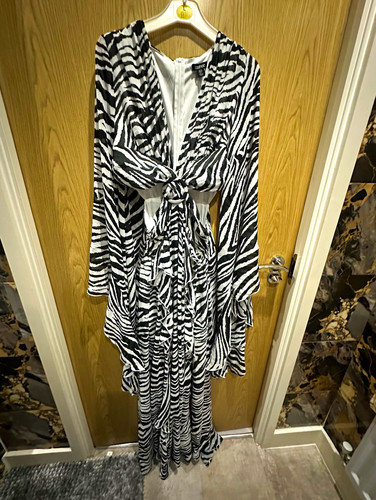 Boohoo black white zebra - boohoo,