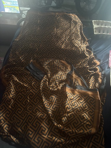 Silky kaftan brown - kaftan,