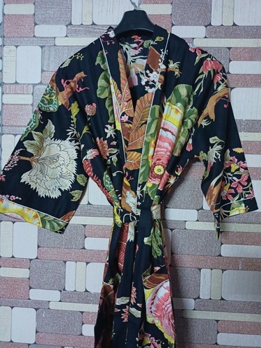Long kimono cotton - long, block