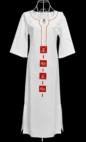 Women white red embroidered - women,