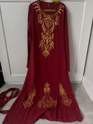 Dark red long sleeve - red,