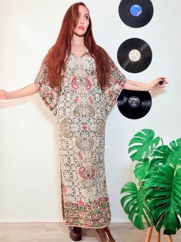 Kimono flared sleeve maxi - kimono,