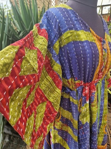 Boho freesize cotton kantha - boho,