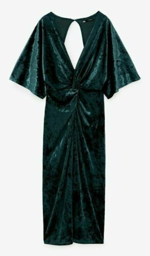 Zara crushed velvet kimono - velvet,