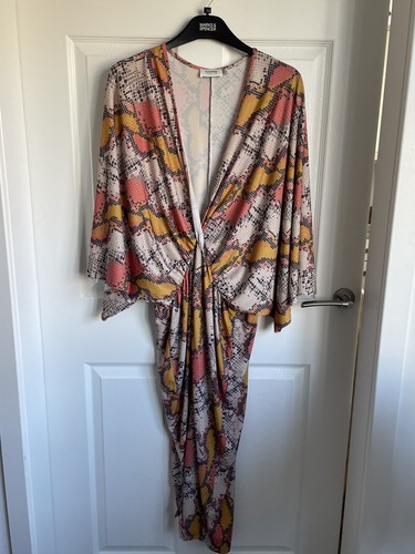 Ladies multicoloured flounce - ladies,