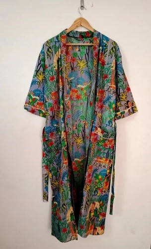 Beautiful cotton kimono dress - kimono,