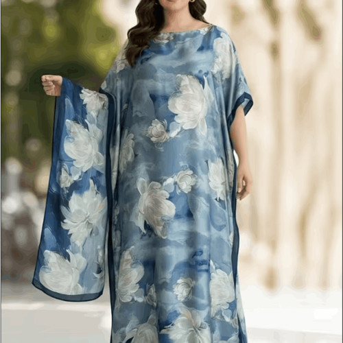 Plus size caftan abaya - abaya, gown