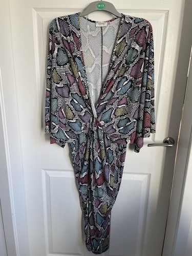 Ladies multicoloured flounce - ladies,