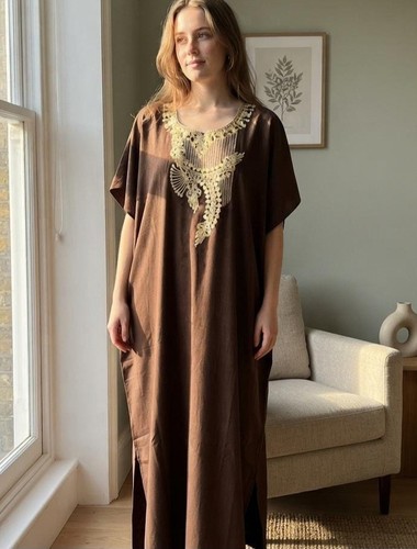 Women long african kaftan - long,