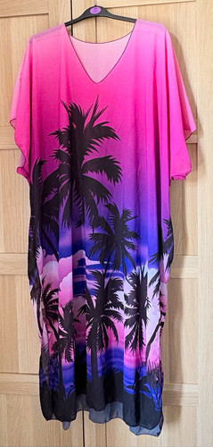 Pink purple black - pink/purple/black, tropical