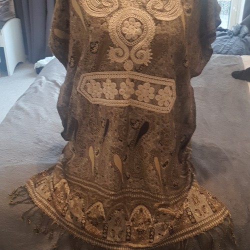 Women brown paisley - women's,