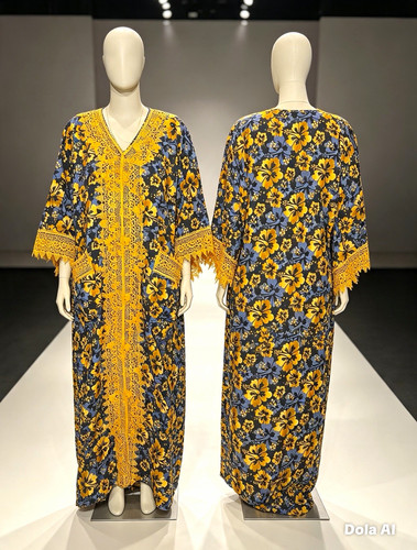 Women blue yellow floral - blue/yellow,