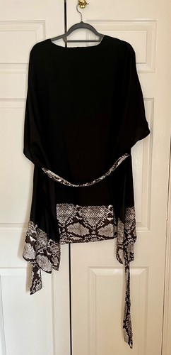 Very kimono style black short - very,,