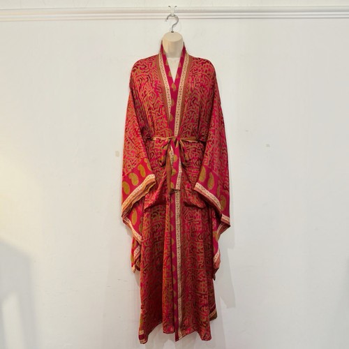 Fuchsia pink gold boho - pink,